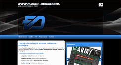 Desktop Screenshot of fusek-design.com